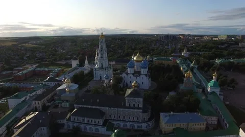 The Holy Trinity-St. Sergius Lavra. 스톡 동영상 56320689