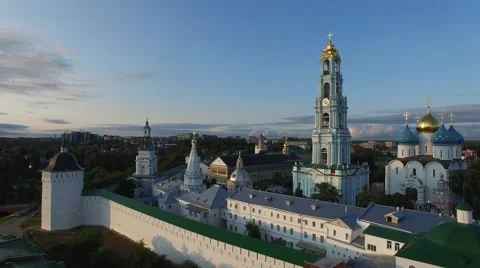The Holy Trinity-St. Sergius Lavra. 스톡 동영상 56320785
