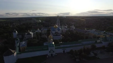 The Holy Trinity-St. Sergius Lavra. Video stock 56320878