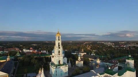 The Holy Trinity-St. Sergius Lavra. 스톡 동영상 56321112