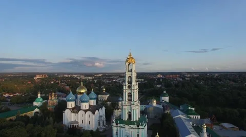The Holy Trinity-St. Sergius Lavra. 스톡 동영상 56321445