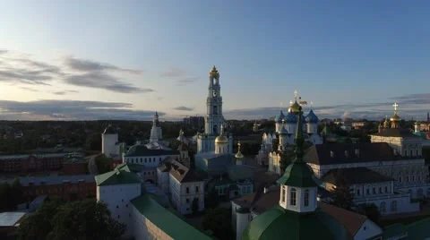 The Holy Trinity-St. Sergius Lavra. 스톡 동영상 56322767