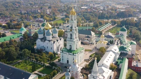 The Holy Trinity-St. Sergius Lavra Stock Footage 141055720