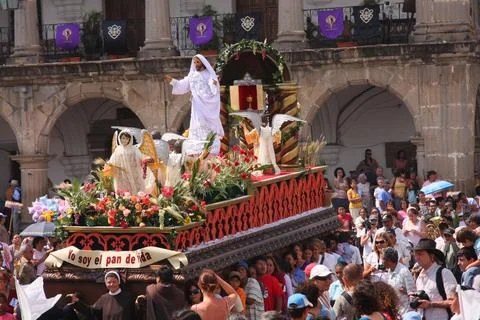 Holy Week Antigua Stock Photos