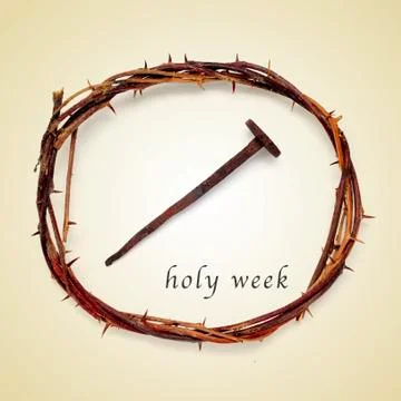 Holy week Stock Illustration