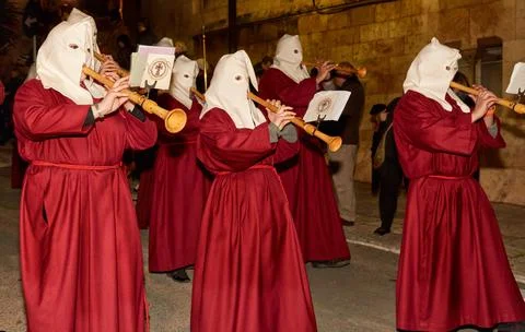 Holy Week Procession Spain Stock Photos