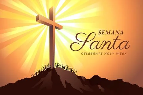 Holy week?illustration Stock Illustration