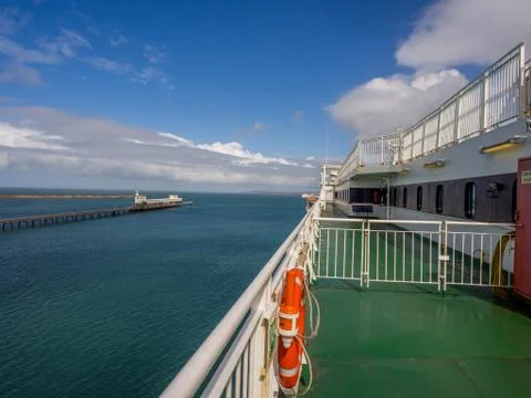 Holyhead port Stock Photos