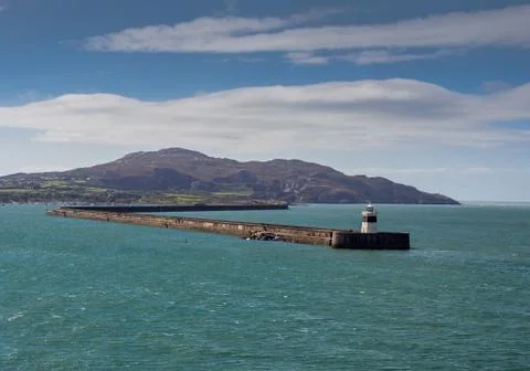 Holyhead port Stock Photos