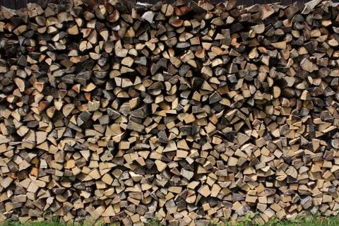 Holzscheite Stock Photos