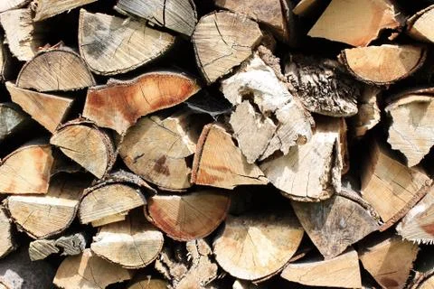 Holzscheite Stock Photos