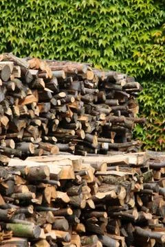 Holzstapel Stock Photos