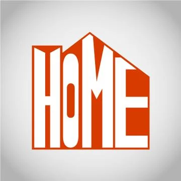 HOME 4 Stock-Illustration