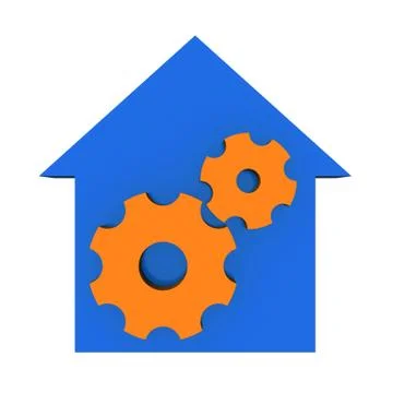 Home # 6 Stock Illustration