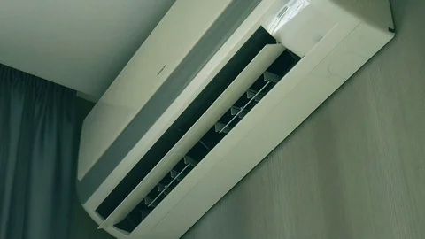 Home air conditioner Stock Footage 78307308