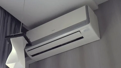 Home air conditioner Stock Footage 78420626