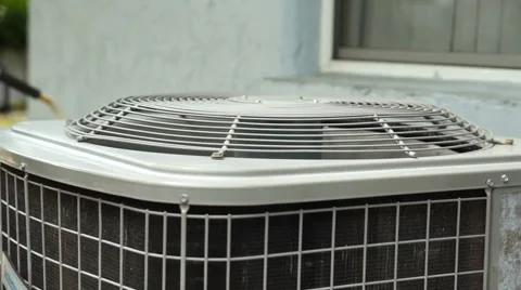 Home Air Conditioner Unit Video stock 64109525