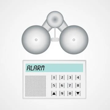 Home alarm security system. Stock Illustration