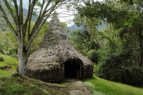 Home of Amazonas Stock-Fotos