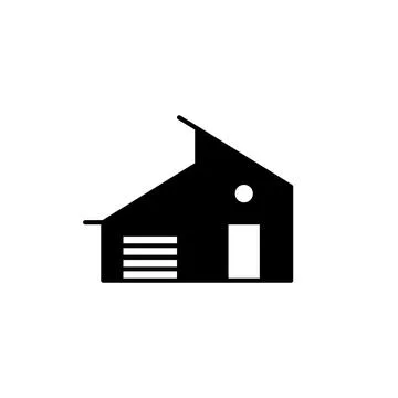 Home and building icon. Vector illustration. Stock Illustration