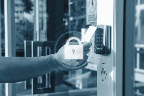 Home and building security system Stock Photos