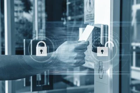 Home and building security system Stock Photos