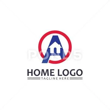 Home and house logo design vetor, logo , architecture and building ...