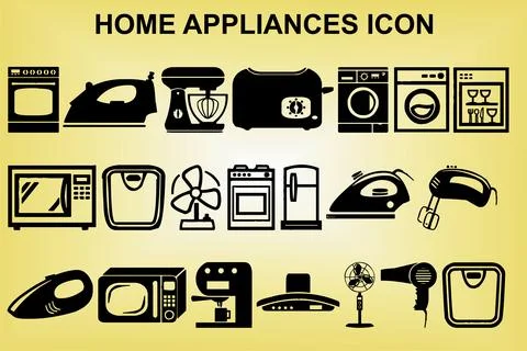 Home appliances 05 Stock Illustration