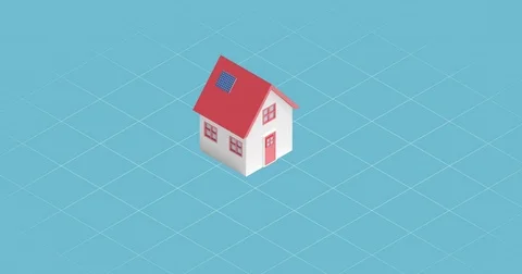 Home appliances connecting through cloud computing Stock-Footage 73002700