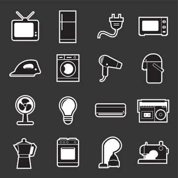 Home appliances icon Stock Illustration