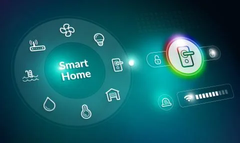 Home Automation System Stock Illustration