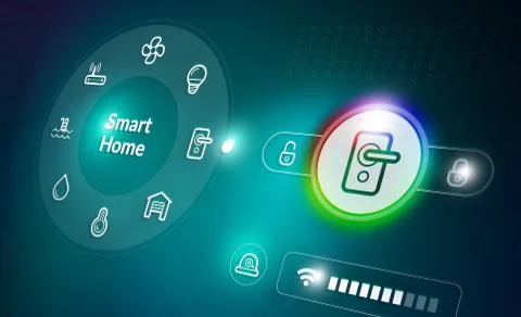Home Automation System Stock Illustration