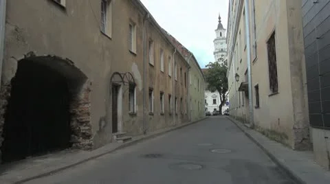 Home with big hole Stock Footage 11496232