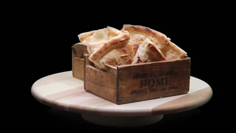 Home Bread Stock Footage 152715638