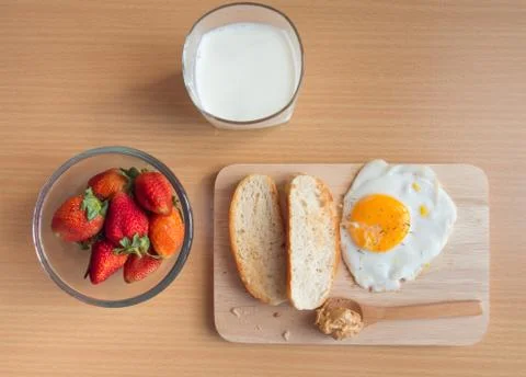Home breakfast Stock Photos