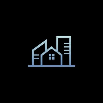 Home building Logo Template vector Stock Illustration