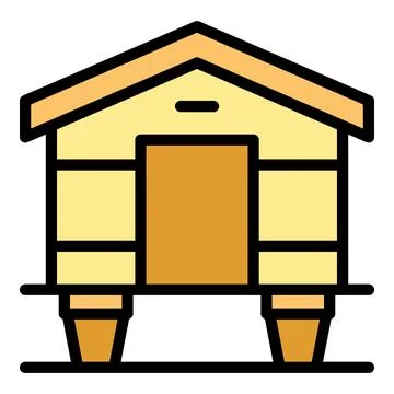 Home bungalow icon vector flat Ilustración de archivo