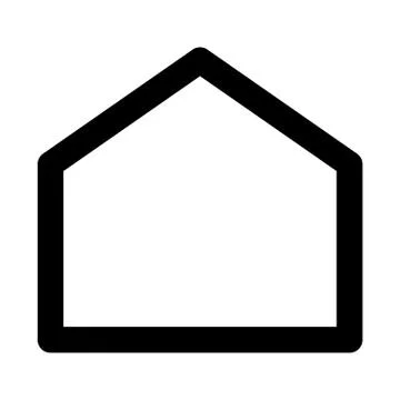 Home Button Icon Stock Illustration