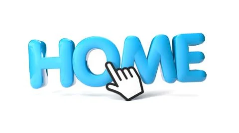 Home button Stock Illustration