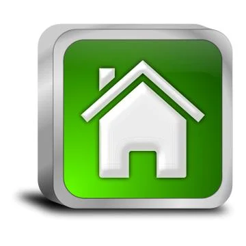 Home Button Illustrazione stock