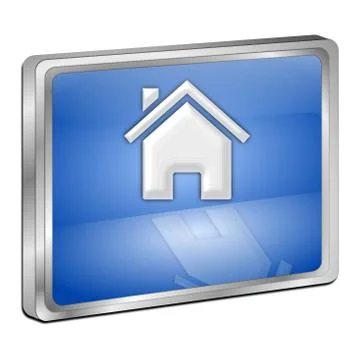 Home Button Stock Illustration