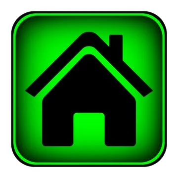 Home button Illustrazione stock