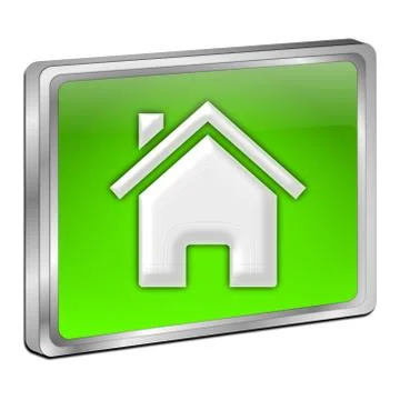 Home Button Foto stock