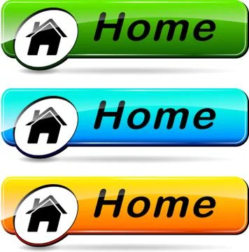 Home buttons Stock Illustration