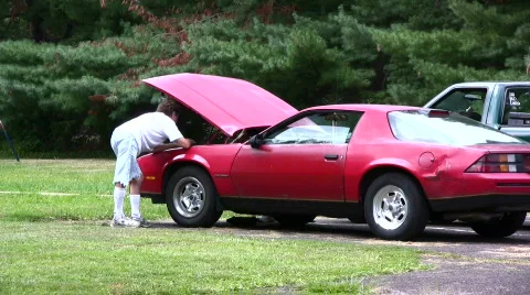 Home car fixing Stock Footage 233458