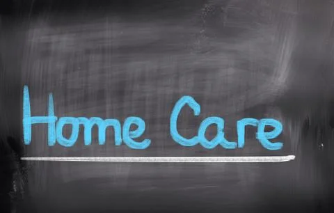 Home Care Concept Stock Illustration