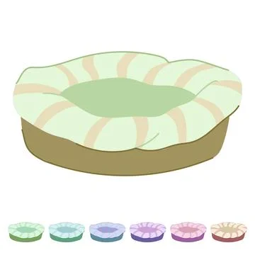Home cat house tree vector cartoon graphic 스톡 일러스트