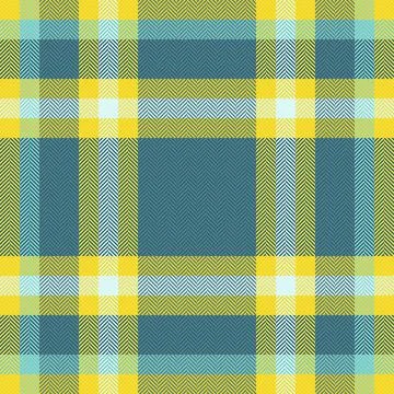 Home check background texture, close up seamless tartan textile. Furry vect.. Stock Illustration