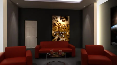 Home Cinema Stock Footage 1103105