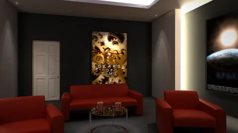 Home Cinema HD loop Stock Footage 1103035